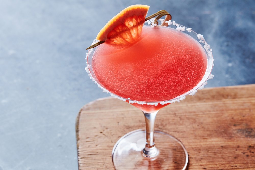 Image of Cherry Blossom cocktail. Photo courtesy of Hilton.