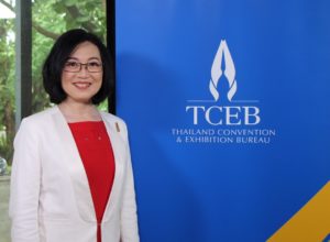 International events will get a helping hand via a program from the Thailand Convention and Exhibition Bureau and its partner hotels and DMCs. Mrs. Nichapa Yoswee announced the launch of the program. 