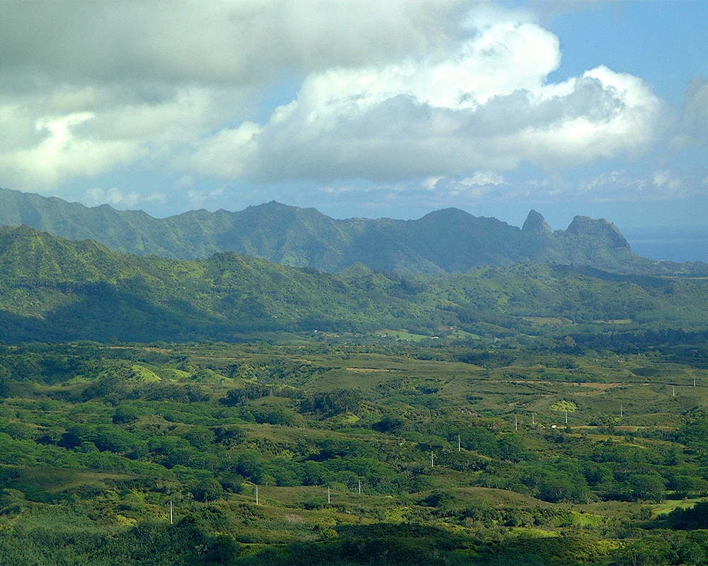 VoX International Night at the Movies: Image of the Anahola Mountains, Kauai