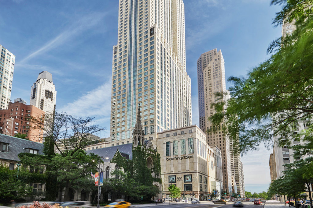Four Seasons Chicago Hotel is located steps from Chicago's Magnificent Mile and Michigan Avenue shopping district. Photo by Christian Horan/Four Seasons.