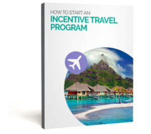Cover of Brightspot's How to Start an Incentive Travel Program guide. Click on image to go to download page.