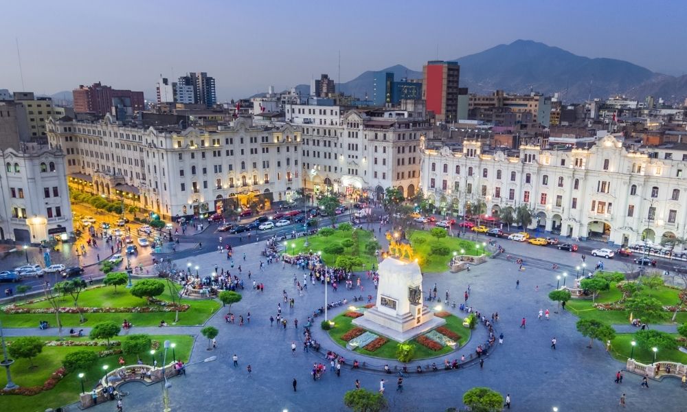 Ovation Global DMC has partnered with Viajes Pacifico and now has an office in Peru. Image here shows San Martin Square, Lima, Peru. Photo by Christian Vinces | Canva.