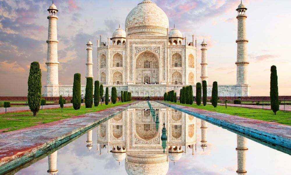 Ovation Global DMC has opened an office in India. Image here shows the Taj Mahal, Agra, at sunset. Photo by Elena Studio | Canva.